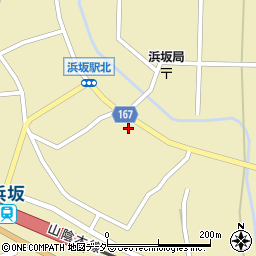 鳥取信用金庫浜坂支店周辺の地図