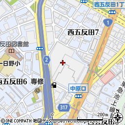 ダイソー五反田ＴＯＣ店周辺の地図