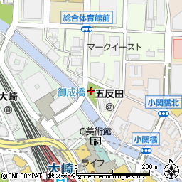 御成橋公園周辺の地図