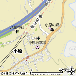 小原集会所周辺の地図