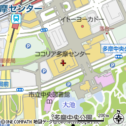三井住友銀行ココリア多摩センター店 ＡＴＭ周辺の地図