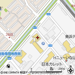 千葉三菱コルト中央店周辺の地図