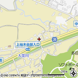 東京都八王子市上柚木1171周辺の地図