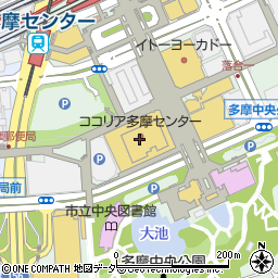 スガナミミュージックサロン多摩ヤマハ音楽教室周辺の地図