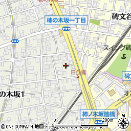 東京都目黒区柿の木坂1丁目2周辺の地図