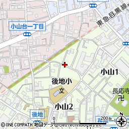 武蔵小山駅徒歩6分駐車場周辺の地図