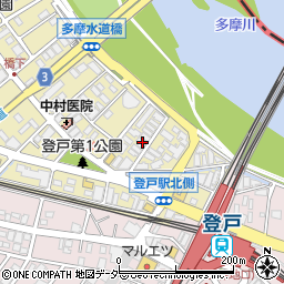 神奈川県川崎市多摩区登戸新町444周辺の地図