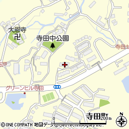 東京都八王子市寺田町432-124周辺の地図