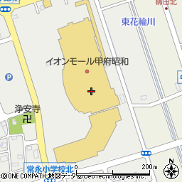 ミルフローラ・　イオンモール甲府昭和店周辺の地図