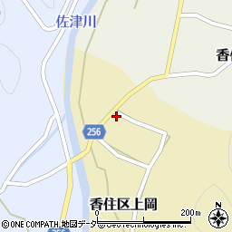 兵庫県美方郡香美町香住区上岡96-2周辺の地図