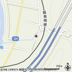 岐阜県郡上市美並町大原2986周辺の地図