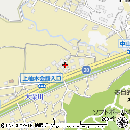 東京都八王子市上柚木1173周辺の地図