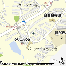 東京都八王子市寺田町432-72周辺の地図