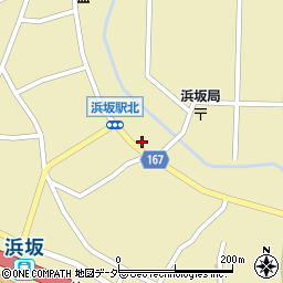 兵庫県美方郡新温泉町浜坂1063-1周辺の地図
