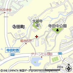 東京都八王子市寺田町1075-1周辺の地図