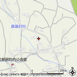 山梨県南アルプス市上宮地3214周辺の地図