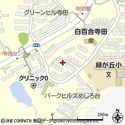東京都八王子市寺田町432-71周辺の地図