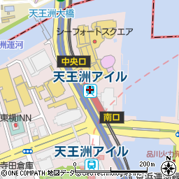 東京都品川区周辺の地図