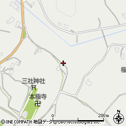 千葉県東金市極楽寺周辺の地図