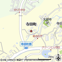 東京都八王子市寺田町1199-3周辺の地図