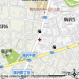 松竹不動産周辺の地図