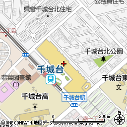 ちよだ鮨　ラパーク千城台店周辺の地図