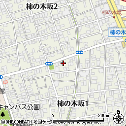 東京都目黒区柿の木坂1丁目22周辺の地図