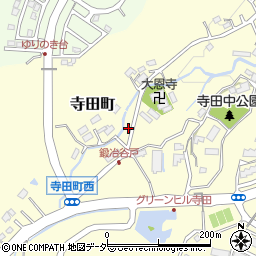 東京都八王子市寺田町1100-8周辺の地図