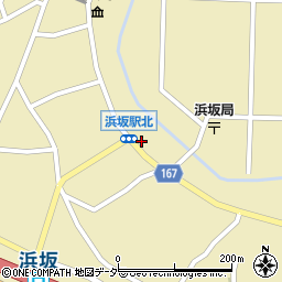 兵庫県美方郡新温泉町浜坂1069周辺の地図