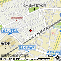 東京都八王子市松木42周辺の地図