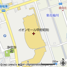 サブウェイイオンモール甲府昭和店周辺の地図