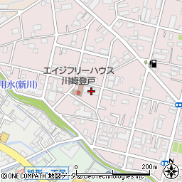 マイキャッスル中野島弐番館周辺の地図