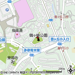 東京都多摩市落合1丁目23周辺の地図