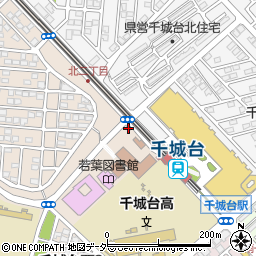 千葉東警察署千城台交番周辺の地図