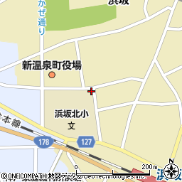 兵庫県美方郡新温泉町浜坂2633周辺の地図