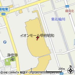 Ｌｏｖｅｔｏｘｉｃ　イオンモール甲府昭和店周辺の地図