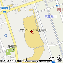 ＪＴＢ　イオンモール甲府昭和店周辺の地図