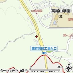 東京都八王子市館町2912-9周辺の地図