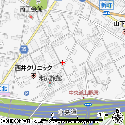 佐野石材店周辺の地図