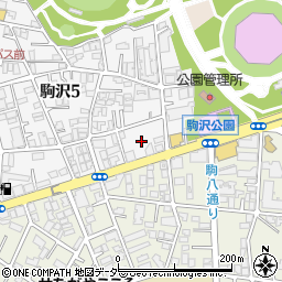 三井ホーム株式会社　駒沢レジデンス周辺の地図
