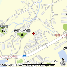 東京都八王子市寺田町432-117周辺の地図