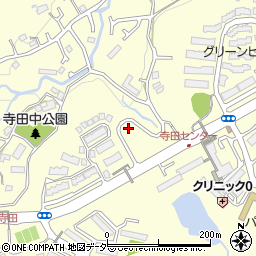 東京都八王子市寺田町400-14周辺の地図