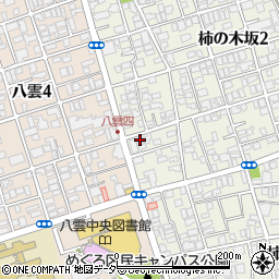 柿ノ木坂テラス周辺の地図