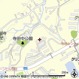 東京都八王子市寺田町432-115周辺の地図