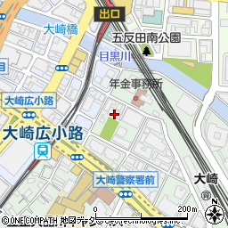 五反田スカイマンシヨン管理室周辺の地図