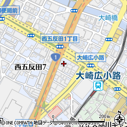 株式会社柿安本店　東京本部周辺の地図