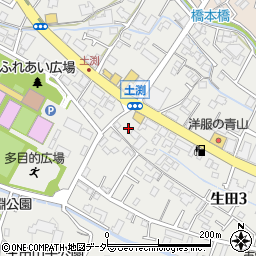 国産牛焼肉 スエヒロ館 川崎生田店周辺の地図