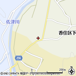 兵庫県美方郡香美町香住区下岡565周辺の地図