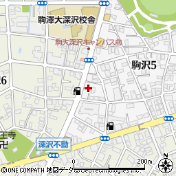 伊賀流ジビエ　駒沢本店周辺の地図