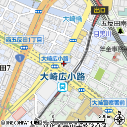 りそな銀行五反田支店周辺の地図